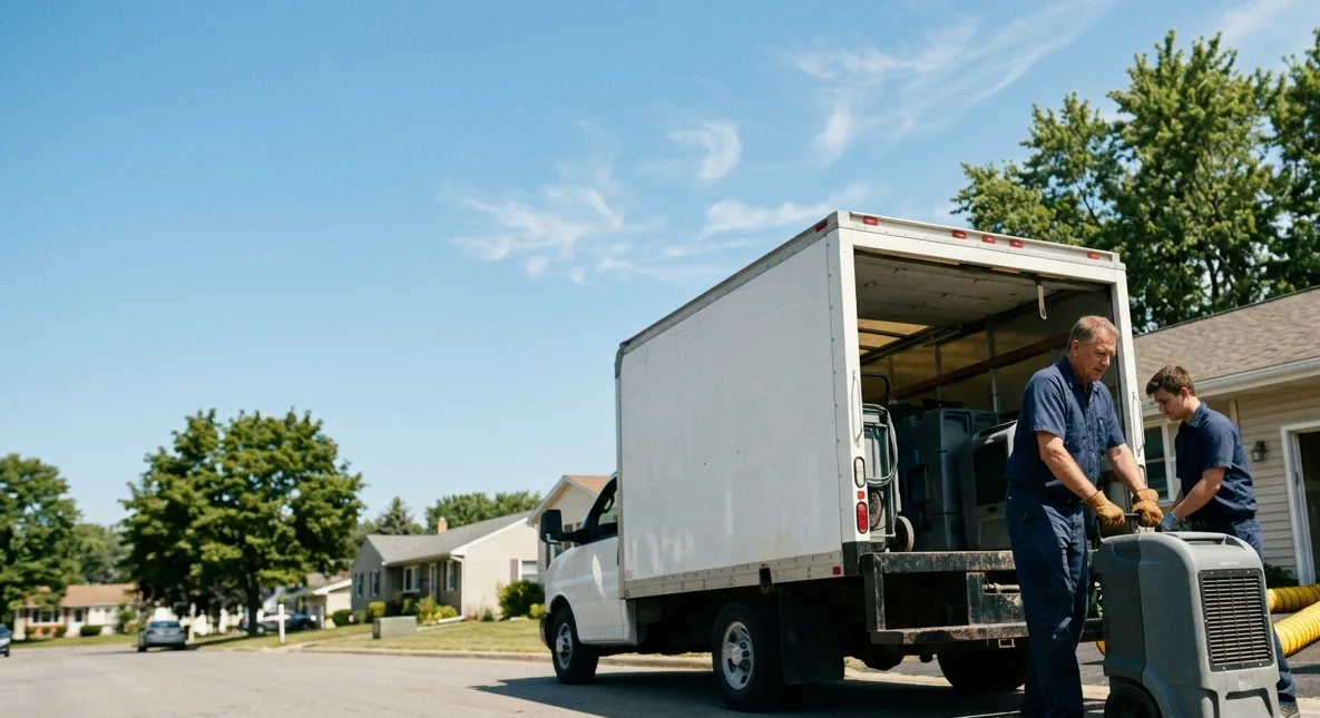 Water Damage Cleanup in Strongsville, OH near me